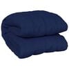 vidaXL Gewichtsdecke Blau 200x200 cm 9 kg Stoff