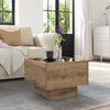 vidaXL Couchtisch Artisan-Eiche 40 x 40 x 30 cm Holzwerkstoff