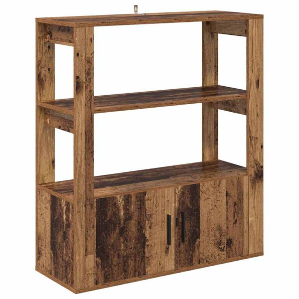 vidaXL Sideboard Altholz 30 x 80 x 90 cm Holzwerkstoff