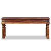 vidaXL Parkbank Massivholz Akazie 110x35x45 cm