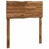 vidaXL Kopfteil mit Live Edge ROSTOCK Natur 100 cm Massivholz Akazie