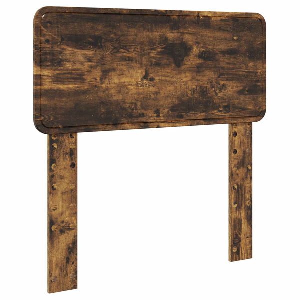 vidaXL Kopfteil Ger&auml;ucherte Eiche 75 cm Holzwerkstoff
