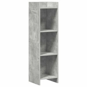 vidaXL B&uuml;cherregal Beton Grau 30 x 30 x 111 cm Holzwerkstoff