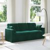 vidaXL Sofa Dunkelgr&uuml;n Gesamtabmessungen: 198 x 78 x 80 cm (B x T x H)
