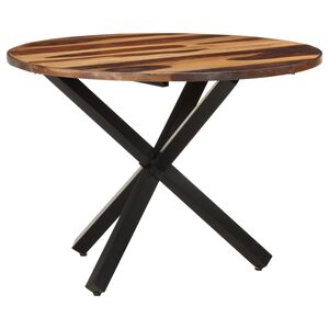 vidaXL Esstisch 100x100x75 cm Akazienholz Honigfarben