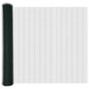vidaXL Schwei&szlig;gitterzaun 1 x 10 m PVC Gr&uuml;n