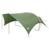 vidaXL Camping Tarp Wasserfest Gr&uuml;n 690 x 580 x 255 cm