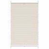 vidaXL Plissee Faltrollo Rollo Plisseerollo 80x150cm Creme