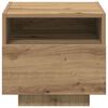 vidaXL Nachttisch Artisan-Eiche 40 x 39 x 37 cm Holzwerkstoff