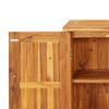 vidaXL Gartenschrank 75x35x70 cm Massivholz Akazie