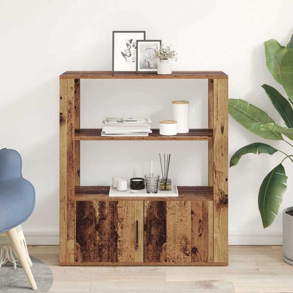 vidaXL Sideboard Altholz 30 x 80 x 90 cm Holzwerkstoff