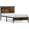 vidaXL Metallbett ohne Matratze R&auml;uchereiche 90x200 cm