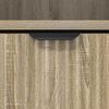 vidaXL Badezimmerschrank mit Speicher Sonoma-Eiche 31,5 x 33 x 190 cm