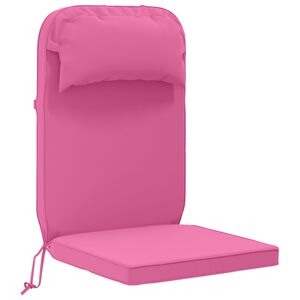 vidaXL Sonnen-Lounger Kissen 100 % Polyester Rosa 55 x 124 x 5 cm