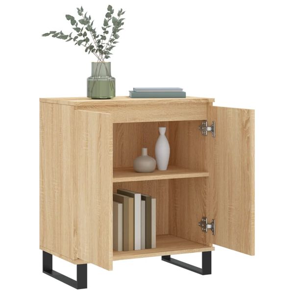 vidaXL Sideboard Sonoma-Eiche 60x35x70 cm Holzwerkstoff