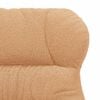 vidaXL Sessel Beige 69 x 74 x 93 cm Sherpa-Stoff