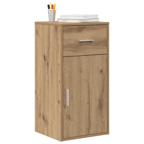 vidaXL Sideboard mit Schubladen Artisan-Eiche 38 x 34 x 75 cm