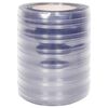 vidaXL T&uuml;rvorhang Transparent 300x2,6 mm 25 m PVC