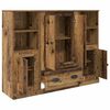 vidaXL Highboard mit Schubladen 3 pcs Altholz Holzwerkstoff