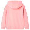 Kinder-Kapuzenpullover Hellrosa 128