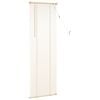 vidaXL Venetianer Jalousie Hellbraun mit Muster 150 x 60 cm PVC