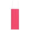 vidaXL Papiertragetaschen 250 Stk. mit Henkeln Rosa 18x8x22 cm
