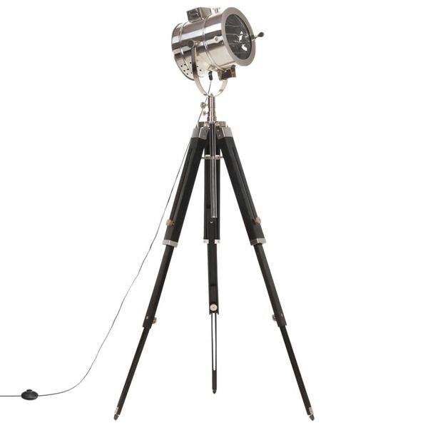 vidaXL Stativlampe Mango Massivholz 165 cm