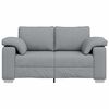 vidaXL Sofa Hellgrau Gesamtabmessungen: 160 x 80 x 82 cm (B x T x H)