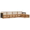 vidaXL Outdoor-Sofagarnitur 5 Stk. Natur Massivholz Akazie