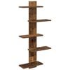 vidaXL Wandregal Altholz 48,5 x 15 x 101 cm Holzwerkstoff