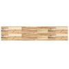 vidaXL Schweberegale 2 Stk. 140x30x4 cm Massivholz Akazie Unbehandelt