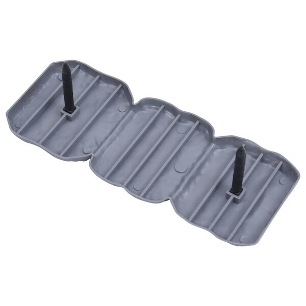 vidaXL Rasenkante mit Erdspie&szlig; 30 Stk. PP