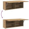 vidaXL Bad-Wandschrank Artisan-Eiche 80x25x30 cm Holzwerkstoff