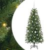 vidaXL K&uuml;nstlicher Weihnachtsbaum Gr&uuml;n 150 cm PE und PVC