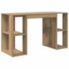 vidaXL Schreibtisch Artisan-Eiche Holzwerkstoff 130 x 50,5 x 75 cm