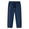 vidaXL Kinderhose mit Schwarzen Zierleisten Marineblau 104