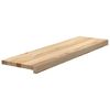 vidaXL Treppenstufen 16 Stk. Unbehandelt 90x25x2 cm Massivholz Eiche