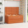 vidaXL Aufbewahrungsbox Wachsbraun 101 x 50,5 x 46,5 cm Holzwerkstoff