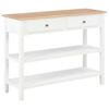 vidaXL Sideboard Wei&szlig; 110&times;35&times;80 cm MDF