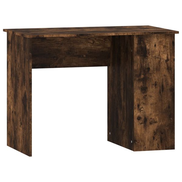 vidaXL Schreibtisch R&auml;uchereiche 100x55x75 cm Holzwerkstoff