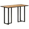 vidaXL Esstisch 110x55x75,5 cm Massivholz Mango