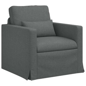 vidaXL Sofa Dunkelgrau 78 x 78 x 80 cm Stoff