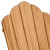 vidaXL Adirondack-Schaukelstuhl 2 pcs Braun 100 x 77 x 99 cm