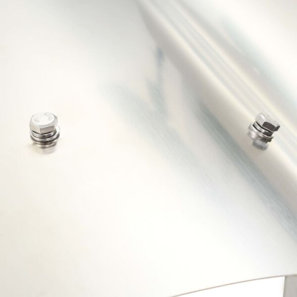 vidaXL Schornsteinabdeckung Edelstahl 60 x 80 x 39 cm