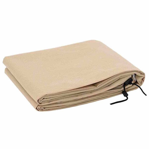 vidaXL Frostschutzpflanzenfleeceabdeckungen 5 pcs Beige 1,8 x 1,2 m