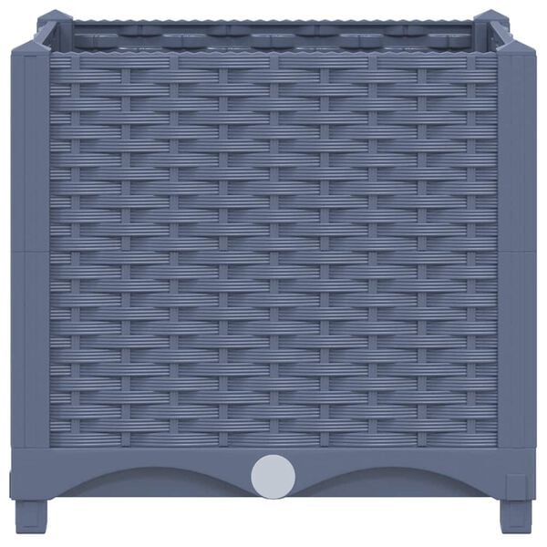 vidaXL Hochbeet 40x40x38 cm Polypropylen