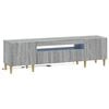 vidaXL LED-TV-Schrank Sonoma-Grau Holzwerkstoff