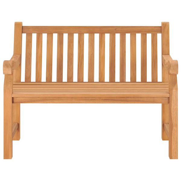 vidaXL Gartenbank Braun 120 x 69 x 92 cm Massivholz Teak