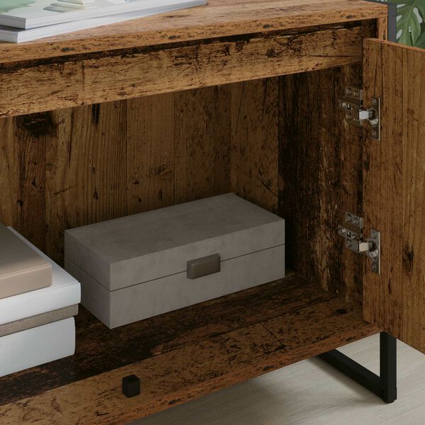 vidaXL TV-Schr&auml;nk Altholz 140 x 36 x 49,5 cm Holzwerkstoff