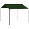 vidaXL Pavillon 4 x 4 x 2,6 m Taupe Polyester und Stahl